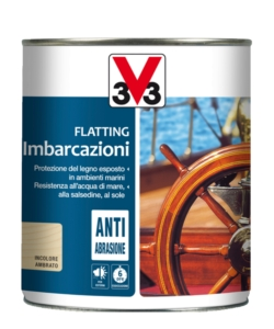 Flatting per imbarcazioni, colore brillante ambrato - 0,75 litri